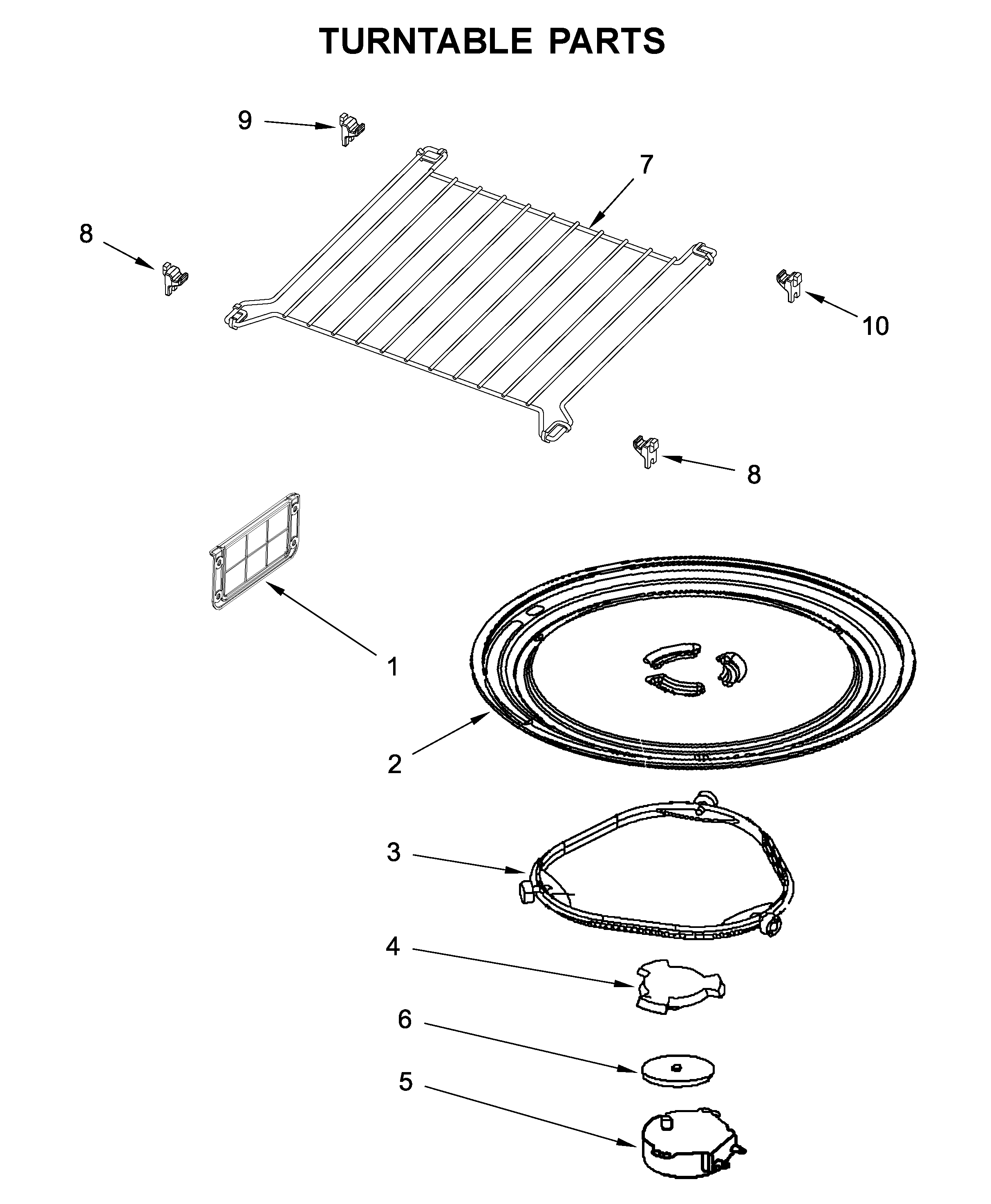 Turntable parts