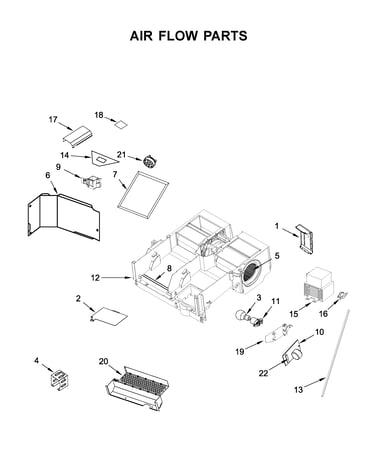 Air flow parts