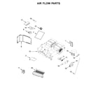 Maytag MMV4206FW5 air flow parts diagram