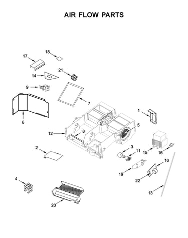 Air flow parts