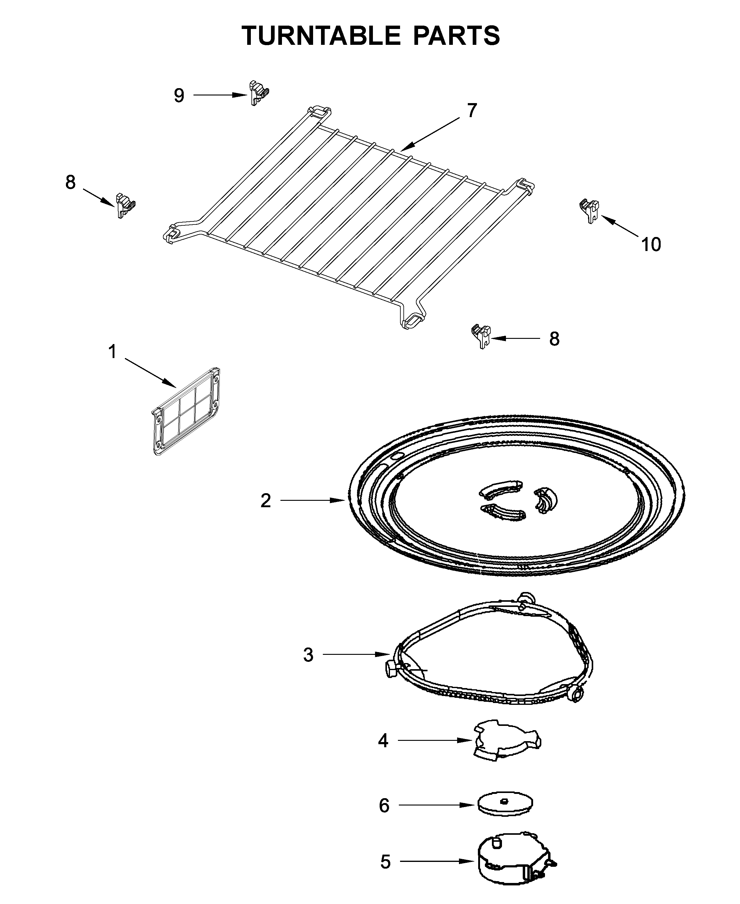 TURNTABLE PARTS