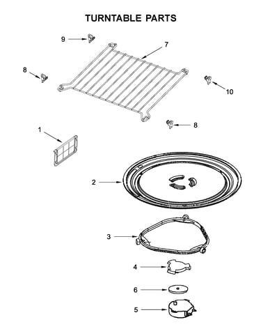 Turntable parts