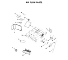 Maytag MMV4205FB6 air flow parts diagram