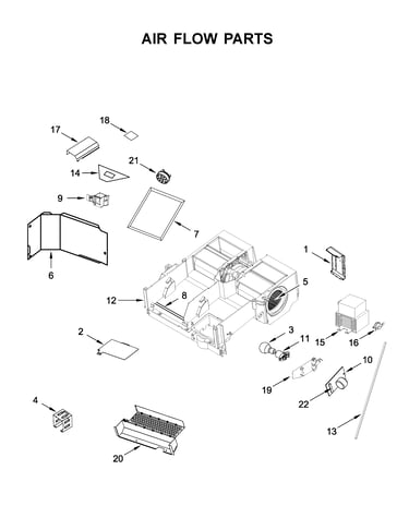 Air flow parts