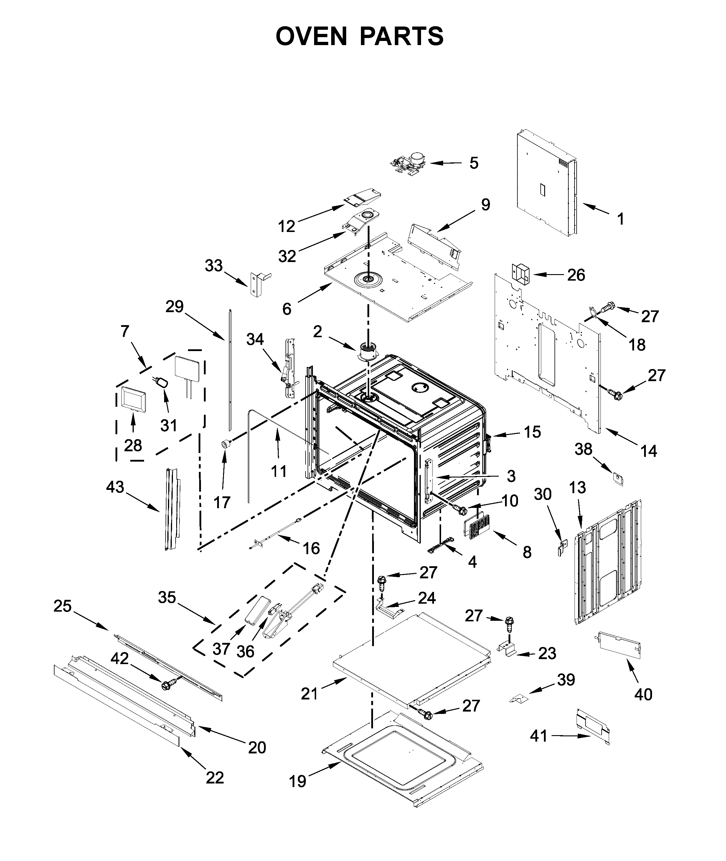 Oven parts