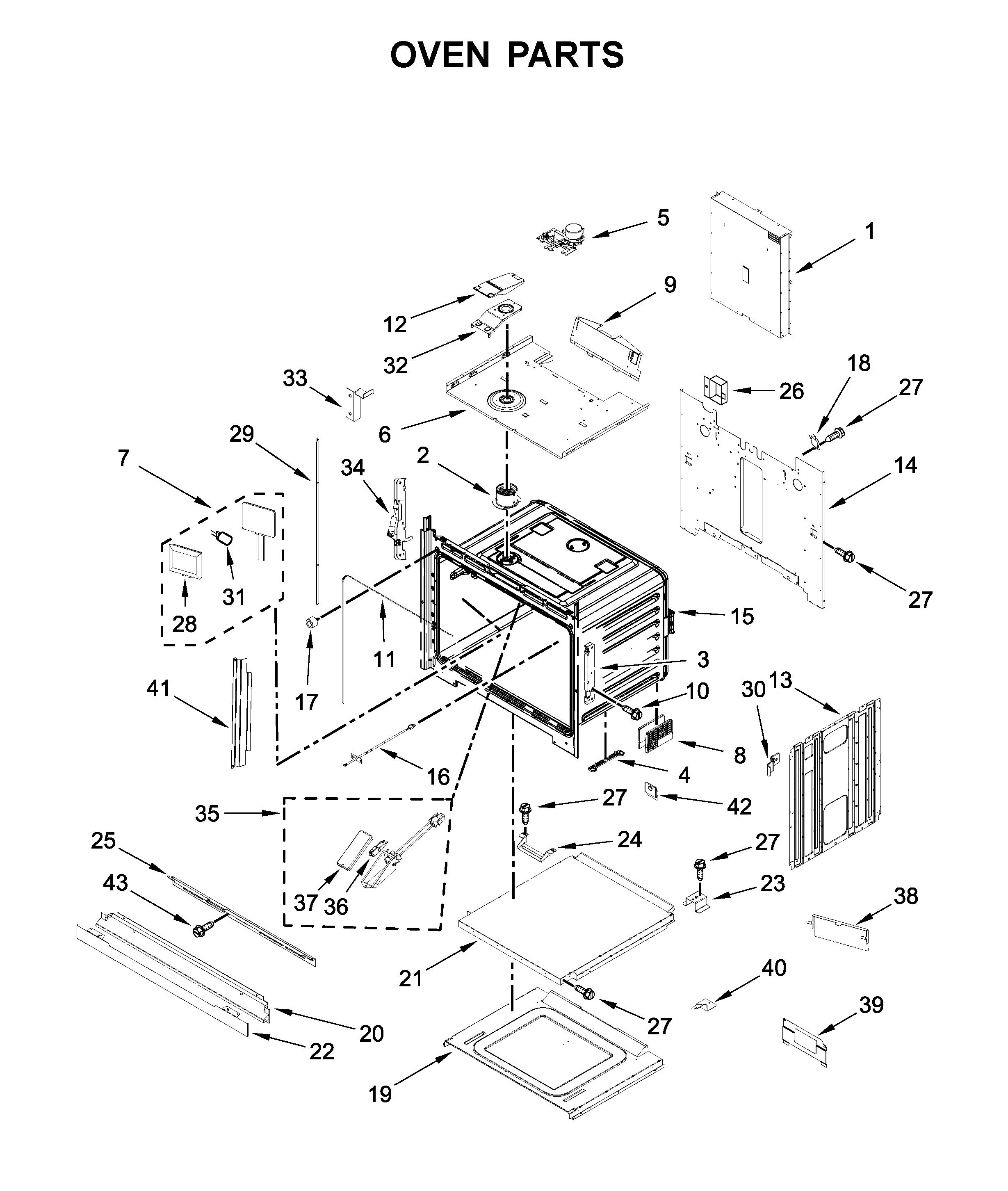 Oven parts