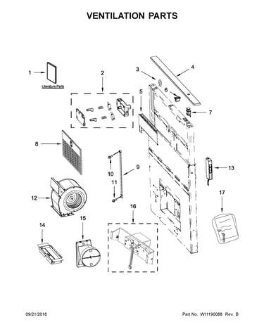 Ventilation parts
