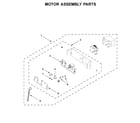 Whirlpool UXD8636DYS5 motor assembly parts diagram