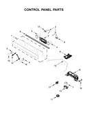 Oven door parts