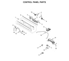 Whirlpool WOS52EM4AS3 control panel parts diagram