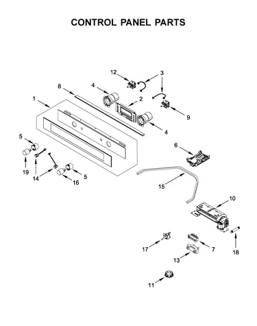 Control panel parts