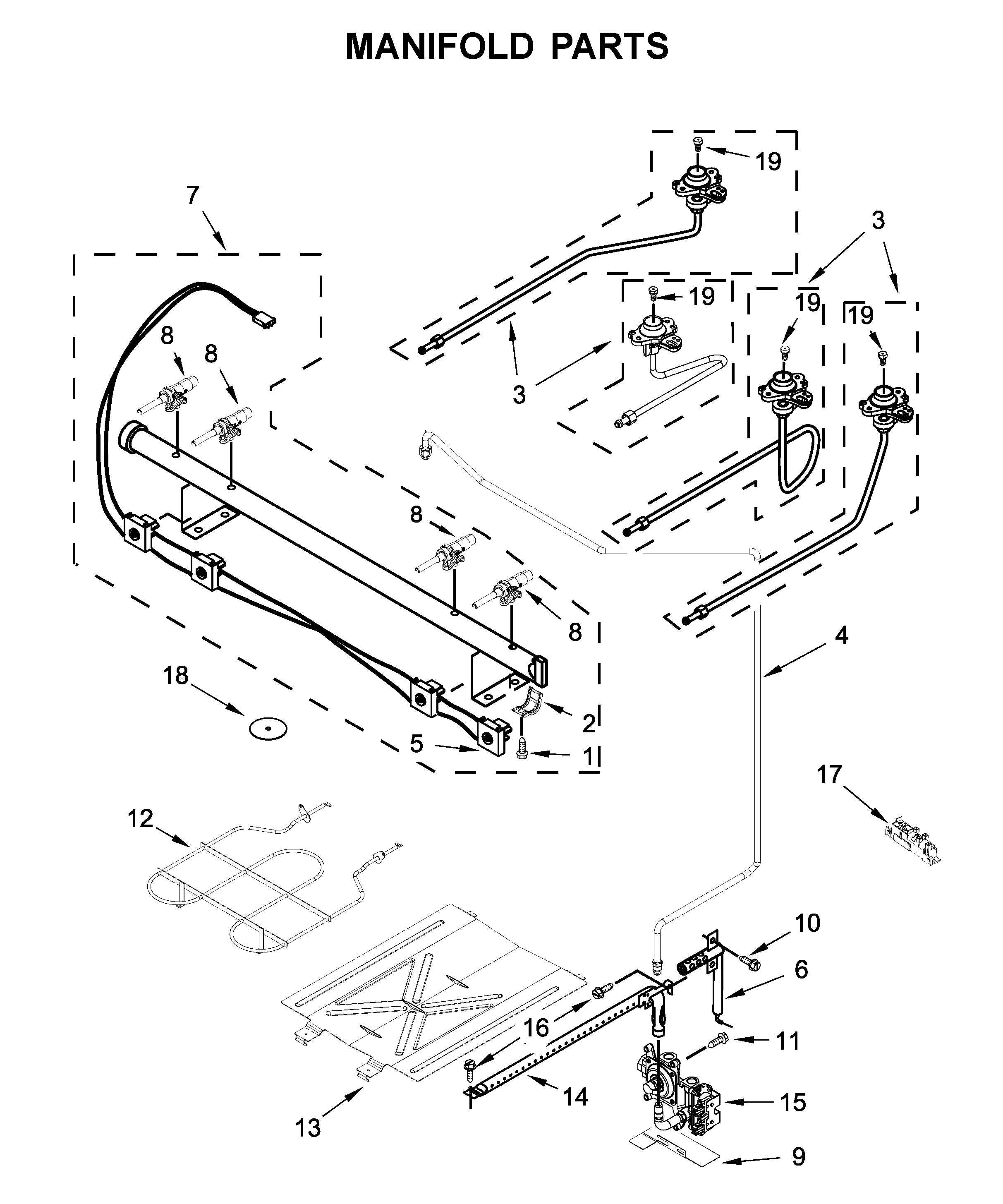 MANIFOLD PARTS