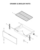 Drawer & broiler parts