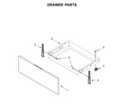 Whirlpool WEE510S0FV2 drawer parts diagram