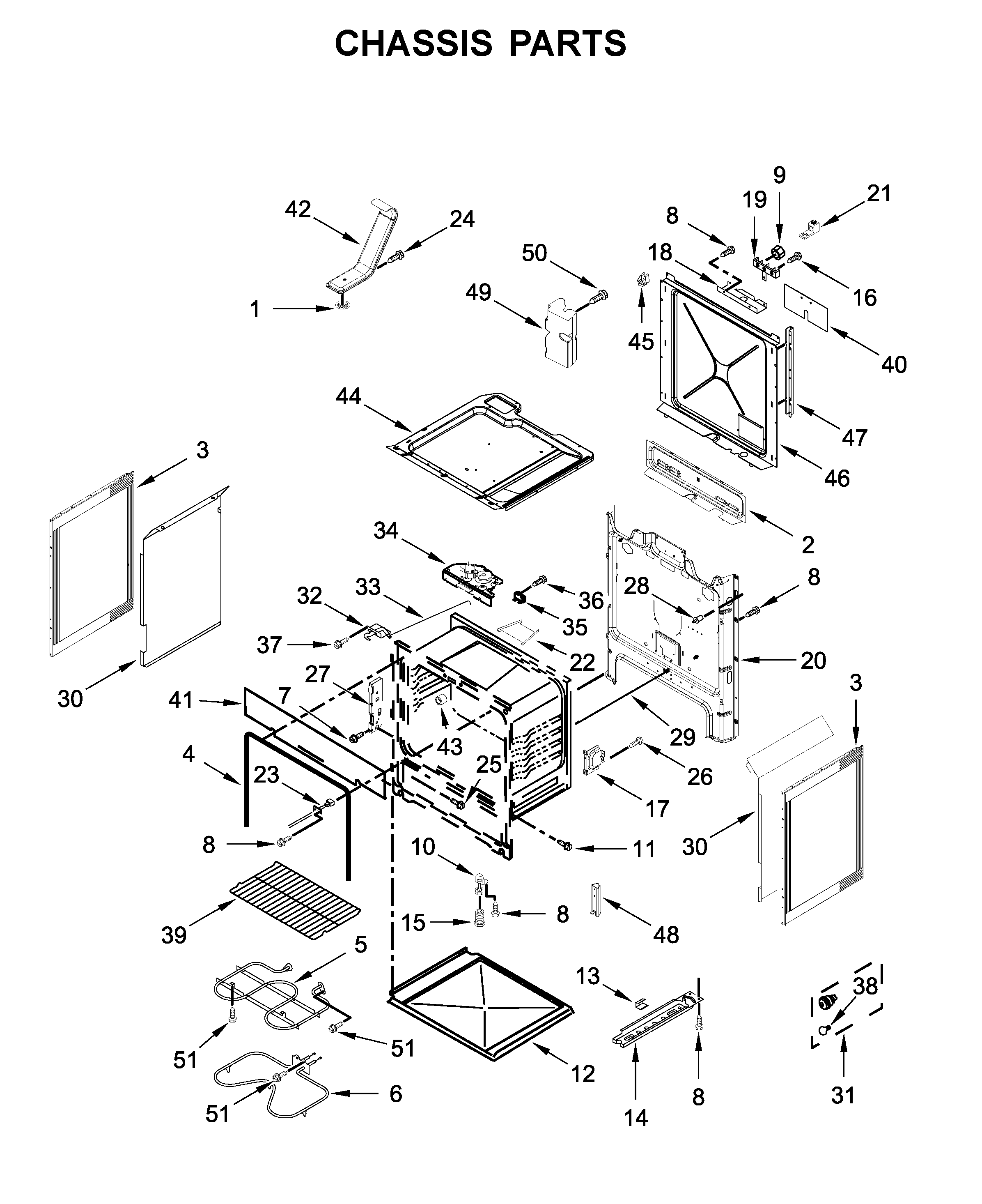 Chassis parts