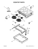 Cooktop parts