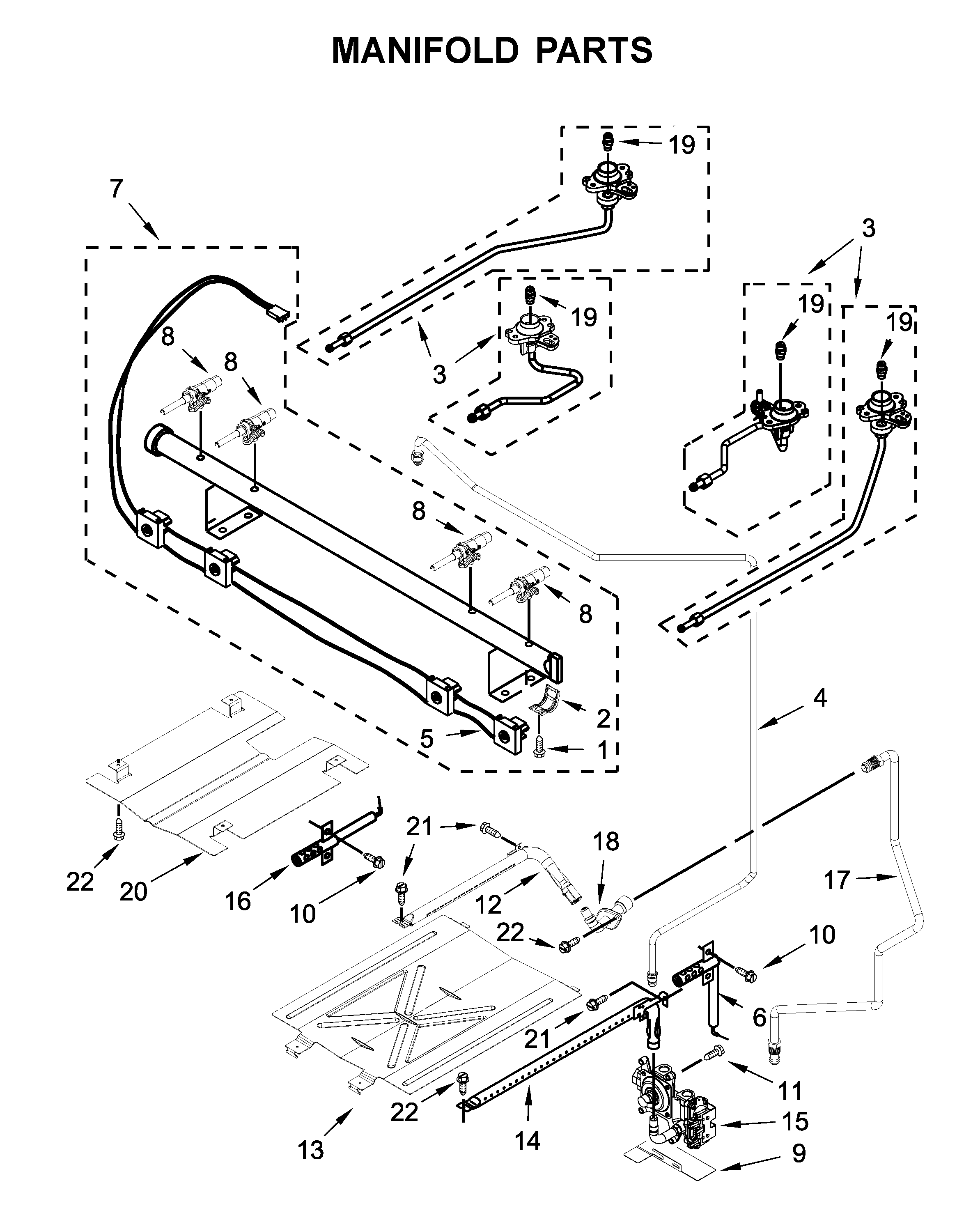 MANIFOLD PARTS