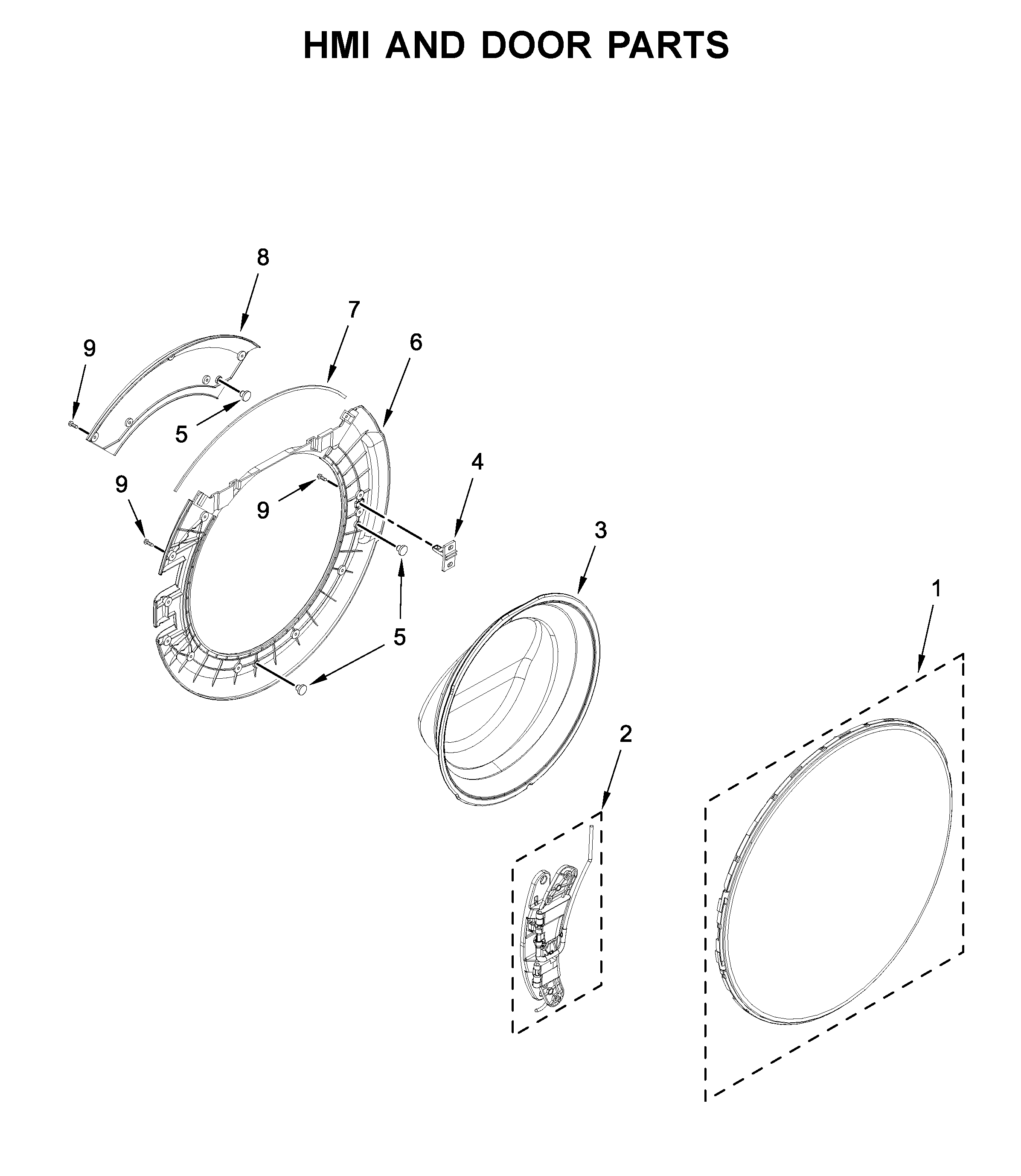 Hmi and door parts