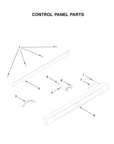 Control panel parts