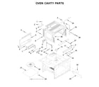 Jenn-Air JMDFS24GS0 oven cavity parts diagram