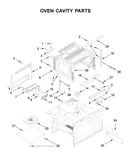 Oven cavity parts