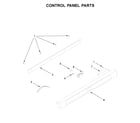 Jenn-Air JMDFS30HL0 control panel parts diagram