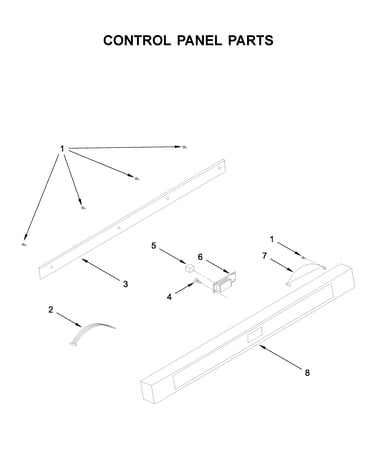 Control panel parts