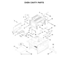 Jenn-Air JMDFS30HL0 oven cavity parts diagram