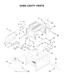 Oven cavity parts