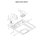 Jenn-Air JMDFS30HL0 base plate parts diagram
