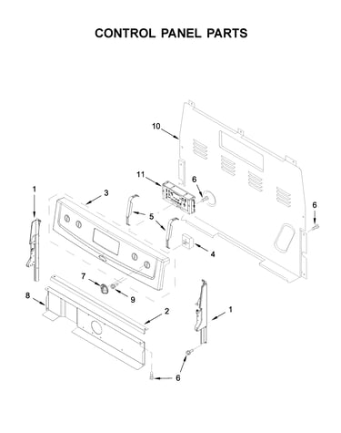 Control panel parts