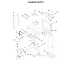 Amana AER6303MFW2 chassis parts diagram