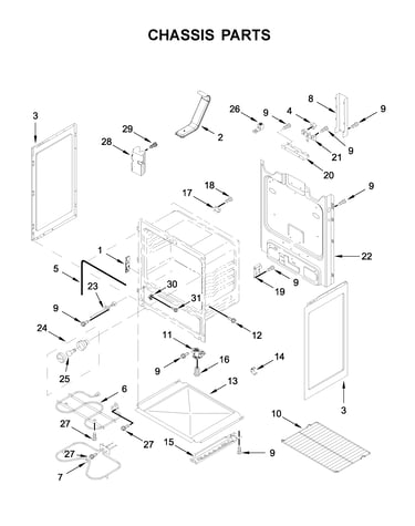 Chassis parts