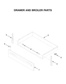 Drawer and broiler parts
