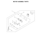 KitchenAid KXD4636YSS5 motor assembly parts diagram