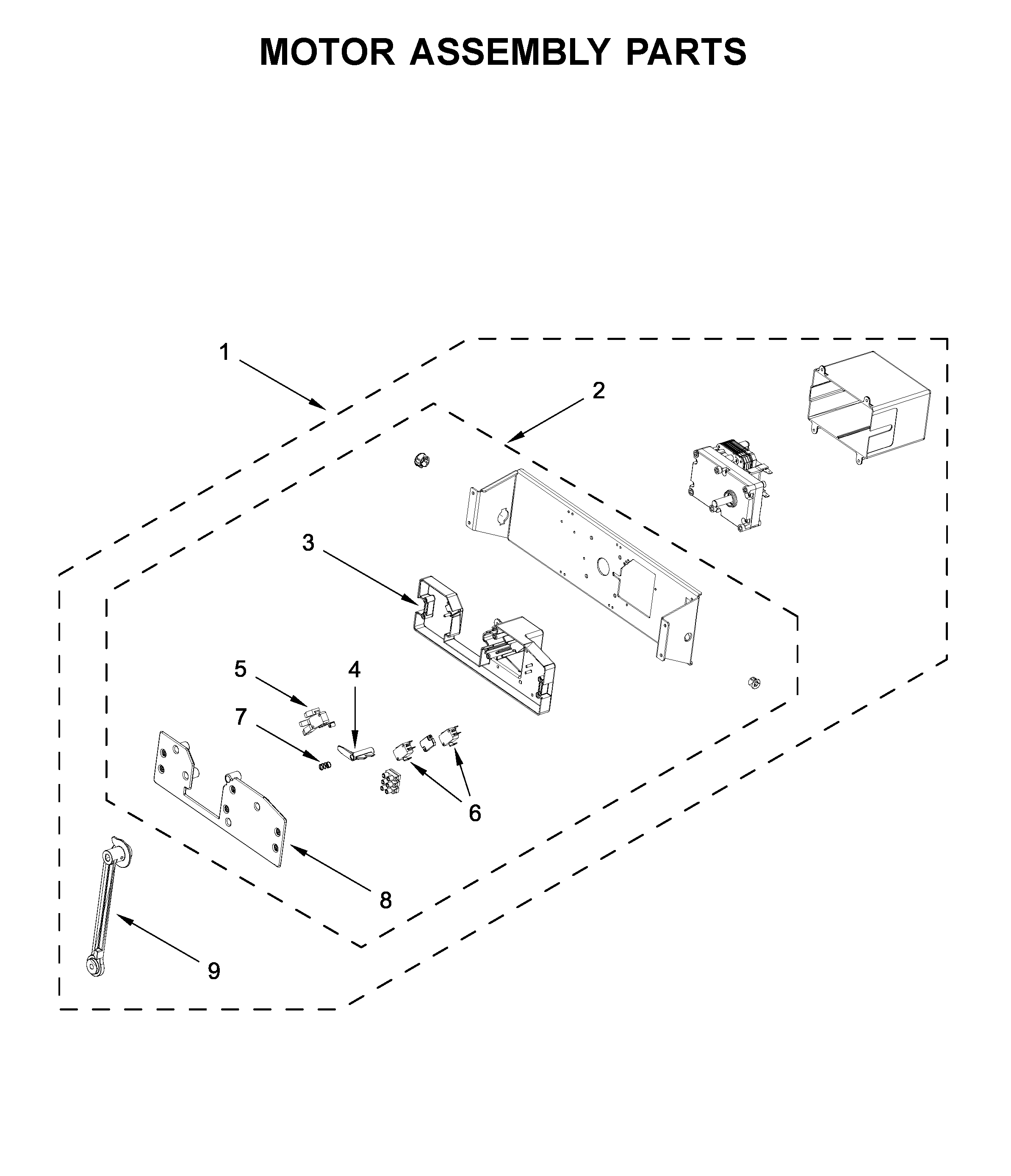 Motor assembly parts