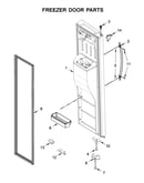 Freezer door parts