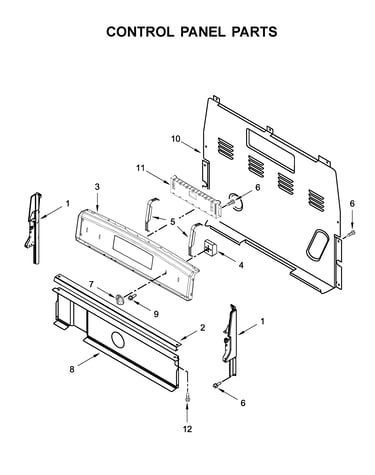 Control panel parts