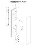 Freezer door parts