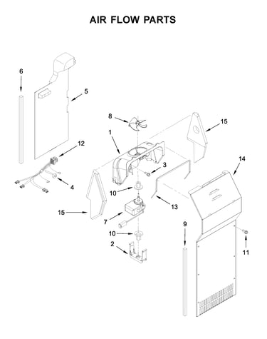 Air flow parts