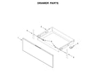 Whirlpool WFE525S0HS0 drawer parts diagram