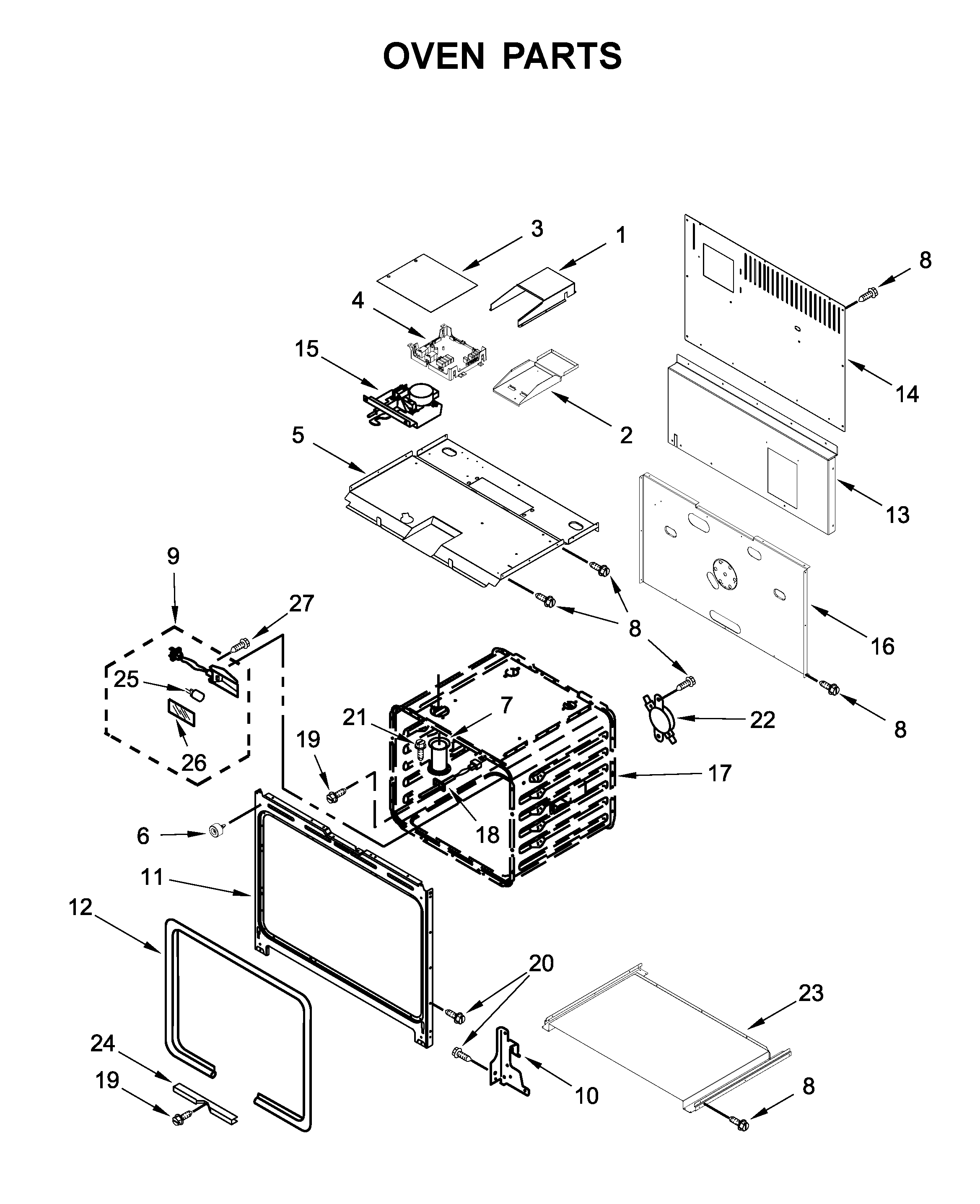 Oven parts