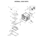 KitchenAid KDRS467VMB00 internal oven parts diagram