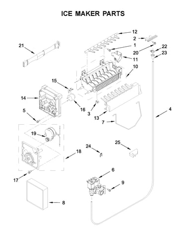 Ice maker parts