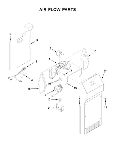 Air flow parts