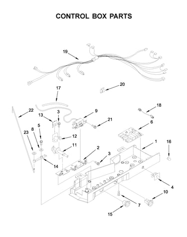 Control box parts