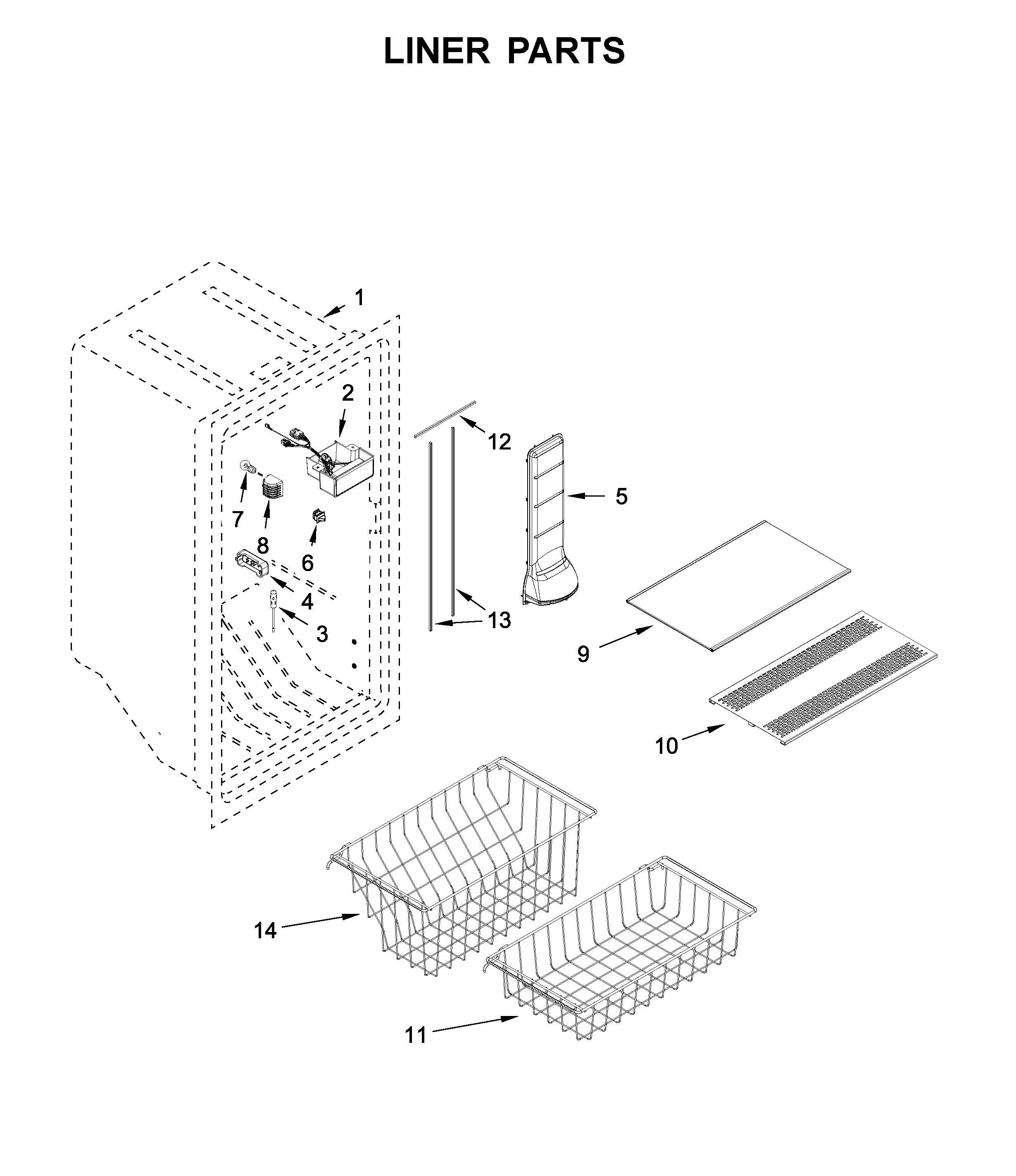 Liner parts