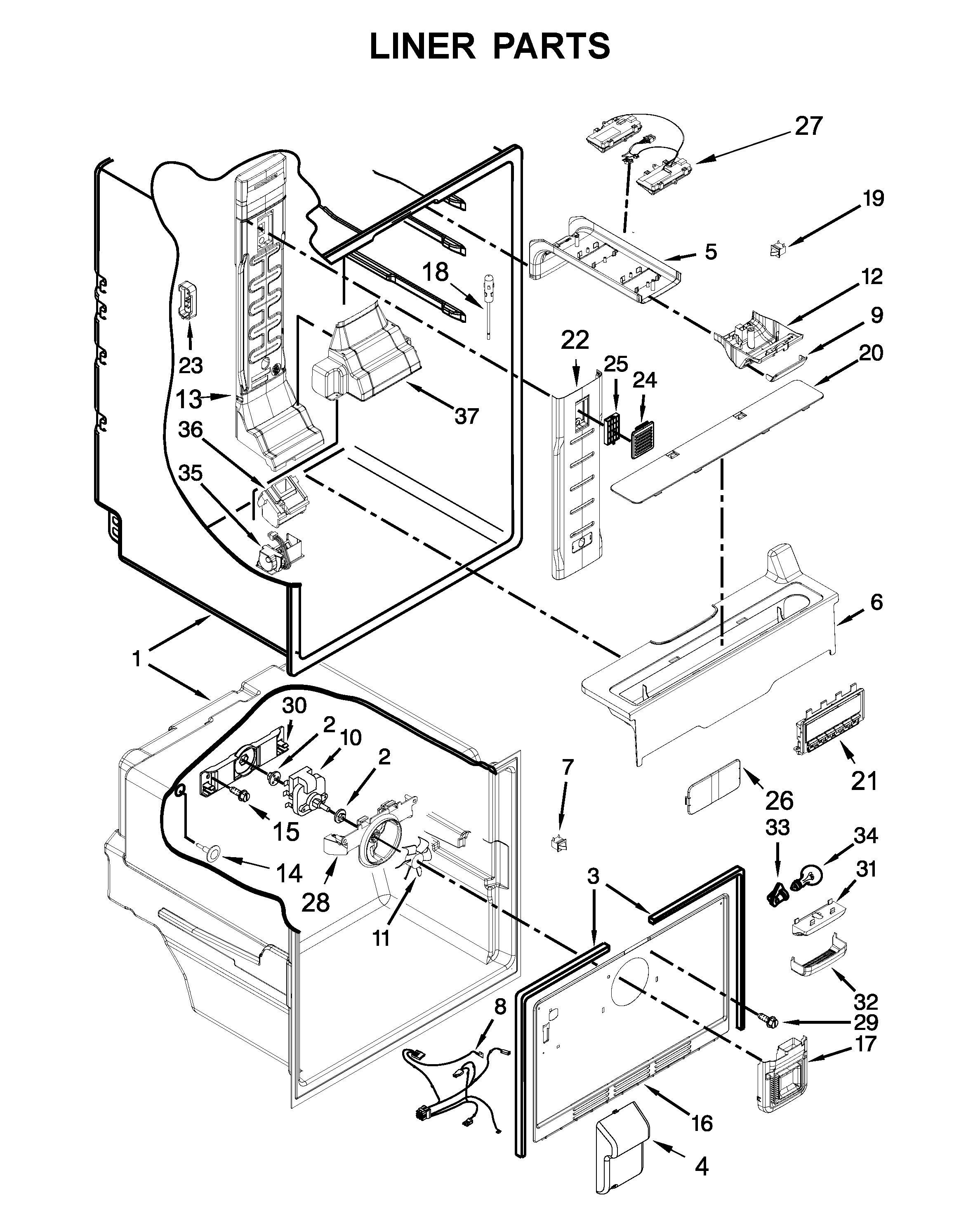 Liner parts