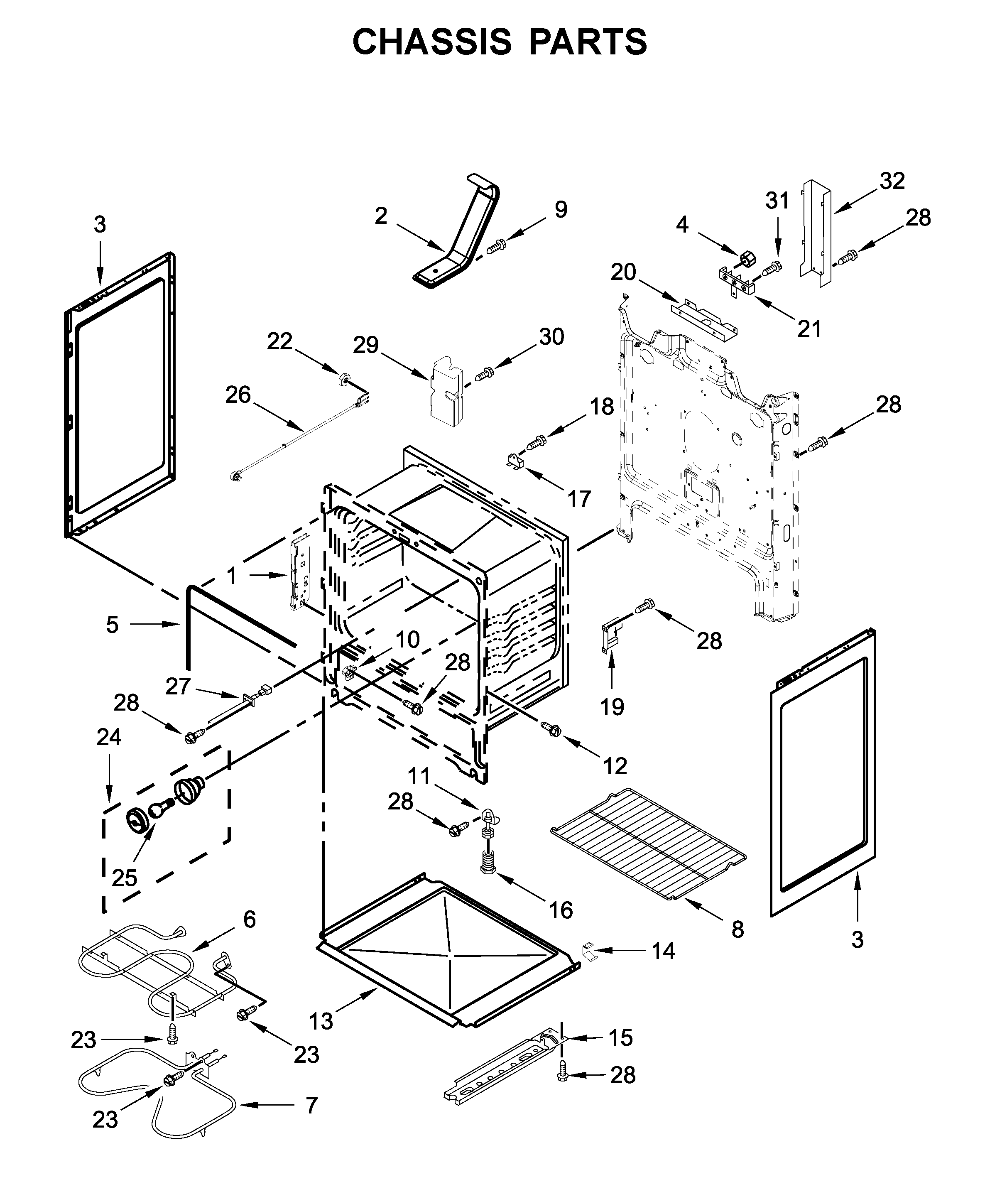 Chassis parts