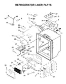 Refrigerator liner parts